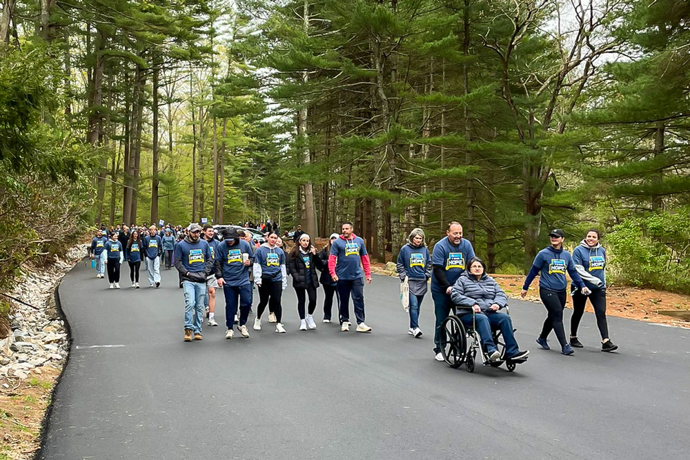 Photos of Team Hope walk in Connecticut