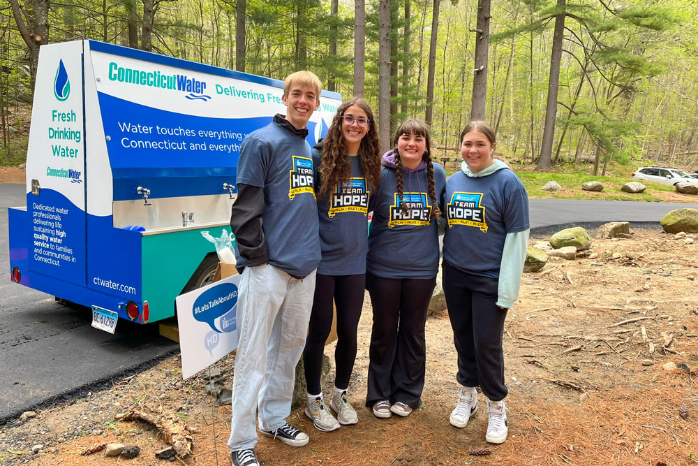 Photos of Team Hope walk in Connecticut