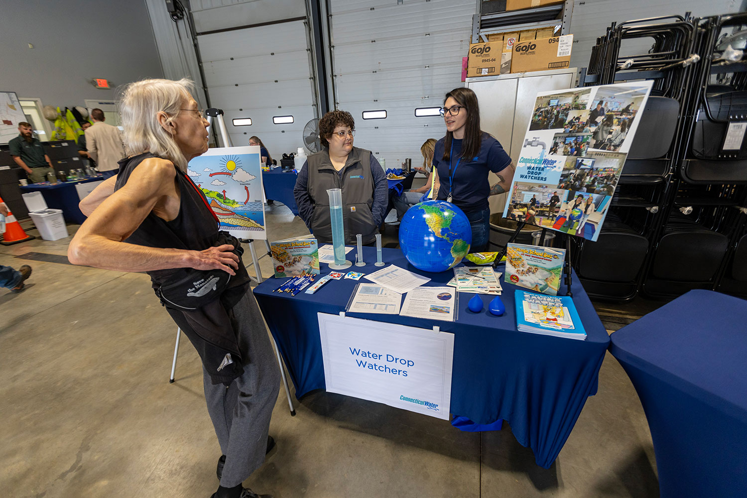 Photos of the Connecticut Water open house in Clinton
