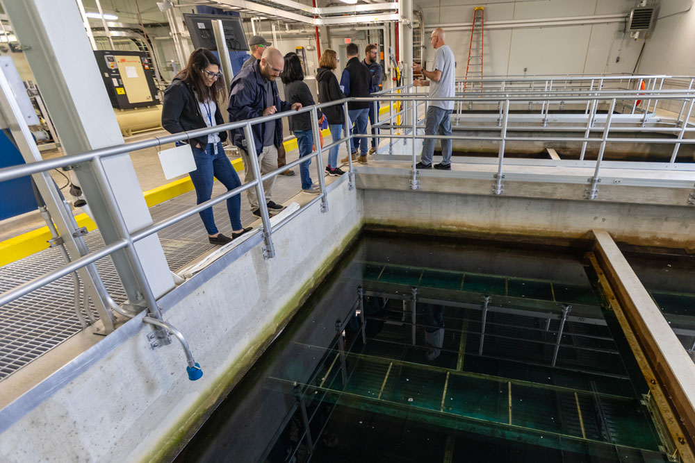 Touring the Rockville Water Treatment Plant