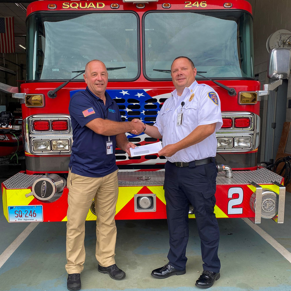 Donation to the Somers Fire Department