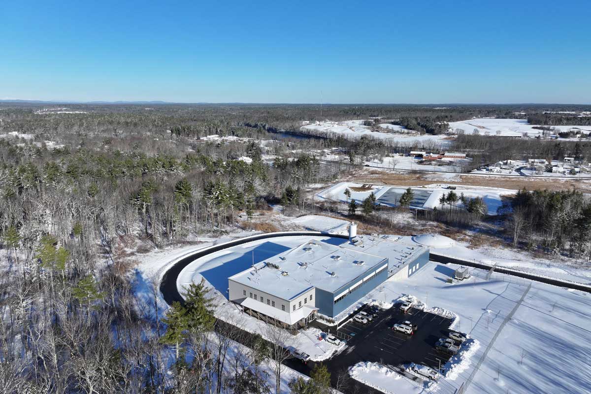 The Saco River Drinking Water Resource Center in Biddeford, Maine.