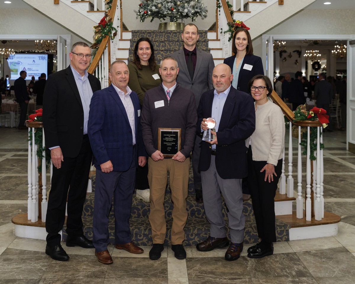 Connecticut Water receives Connecticut Construction Industries Association awards.